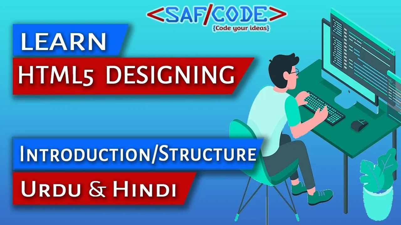 Introduction to HTML - Structure of HTML in Urdu Hindi Part 1