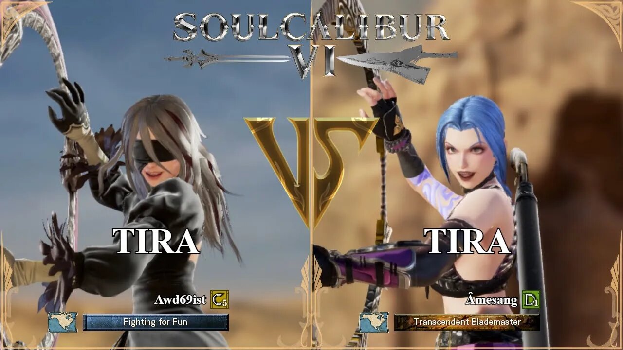 Tira (Awd69ist) VS Tira (Âmesang) (SoulCalibur™ VI: Online)