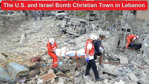 Christians Slaughtered in Lebanon by United States and Israeli Zionists – Coming Soon to the U.S.