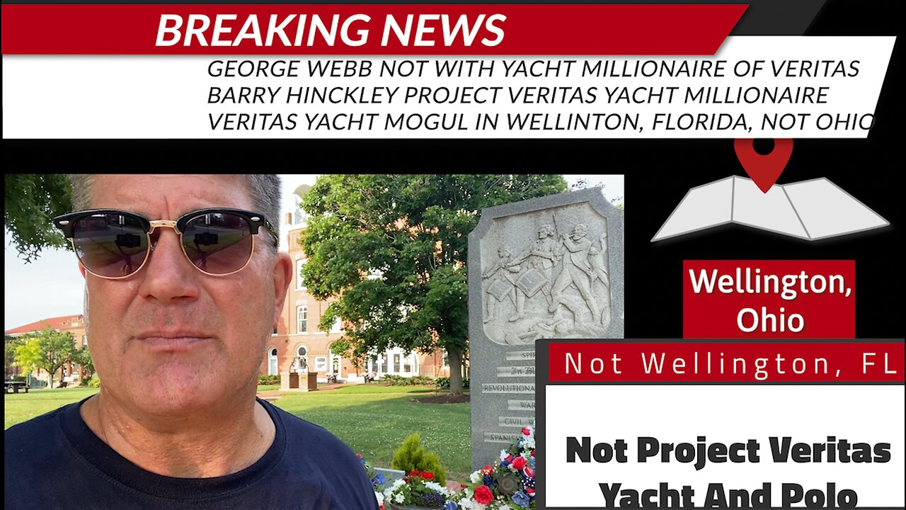 Not Yachting Or Playing Polo With Project Veritas Board Member Barry Hinckley In Wellington, Florida