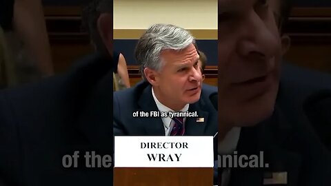 FBI Director Shockingly Silent on Raid of Pro-Life Dad with 7 Kids #shorts #shortsvideo #news