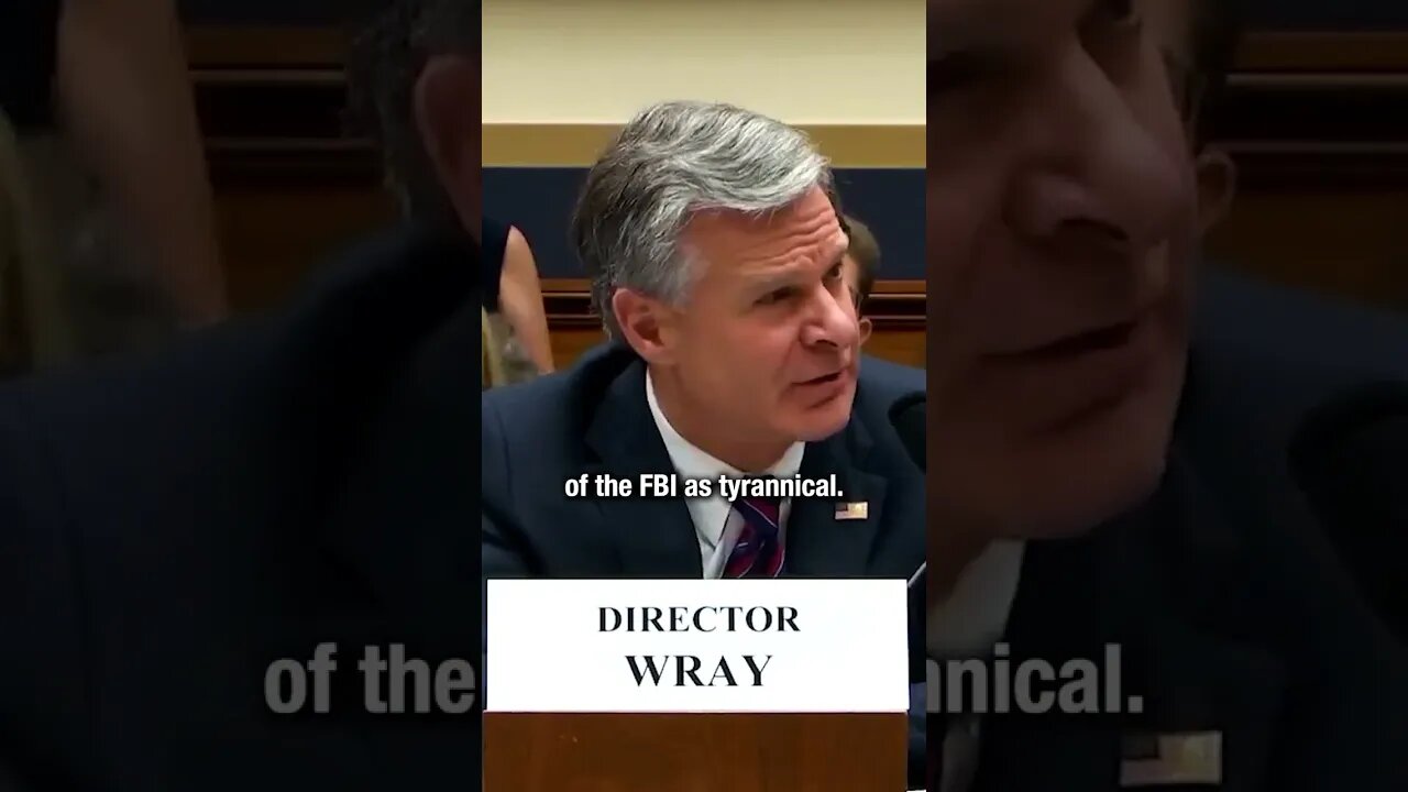 FBI Director Shockingly Silent on Raid of Pro-Life Dad with 7 Kids #shorts #shortsvideo #news