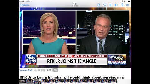 BOBBY KENNEDY JR. ON JOINING REPUBLICAN ADMINISTRATION IN HHS