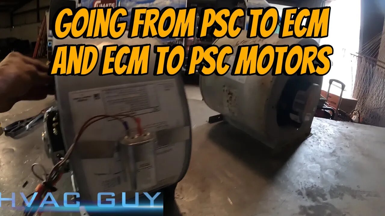 Replacing A Motor With A Capacitor with An X-13, and A Variable Speed With A Motor With a Capacitor!