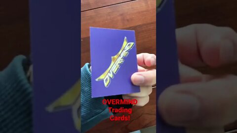 My OVERMIND Trading Cards For Subscribe Star Members Are In!