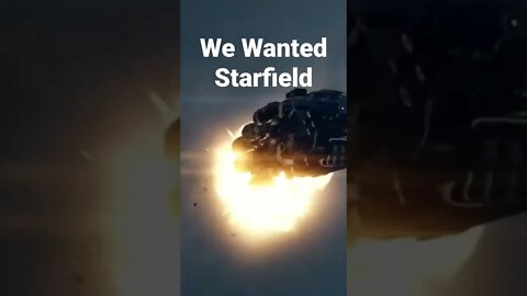 We Wanted Starfield So Bad #starfield