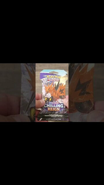 #SHORTS Unboxing a Random Pack of Pokemon Cards 055