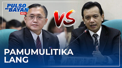 Akusasyon ni Trillanes vs Duterte at Go, pamumulitika lang