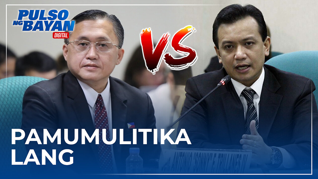 Akusasyon ni Trillanes vs Duterte at Go, pamumulitika lang