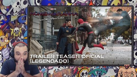 (REACT) Homem-Aranha: Sem Volta Para Casa | Trailer teaser oficial legendado