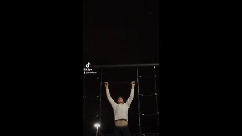 Doing pullups