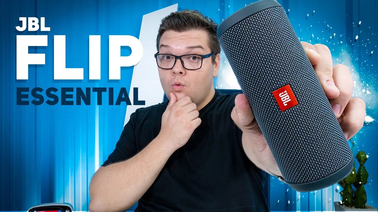 JBL Flip Essential | A NOVA BÁSICA com 16w de POTÊNCIA - Unboxing e Testes!