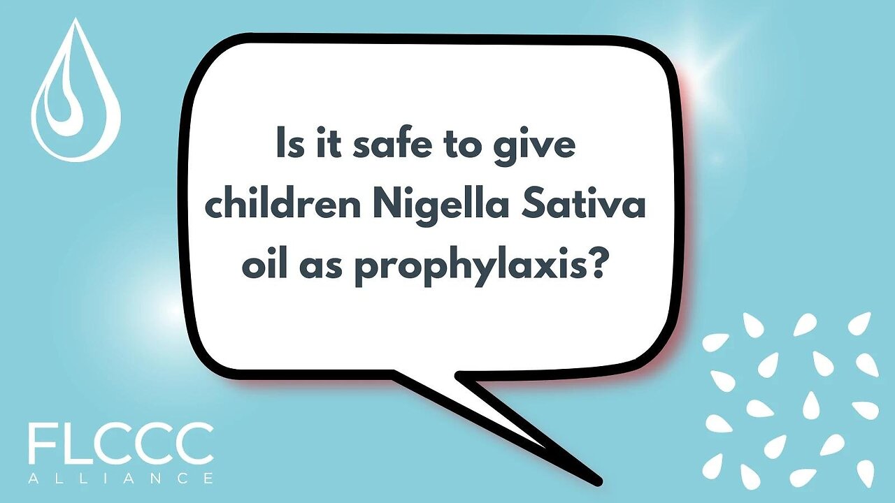 Is it safe to give children Nigella sativa oil as prophylaxis?