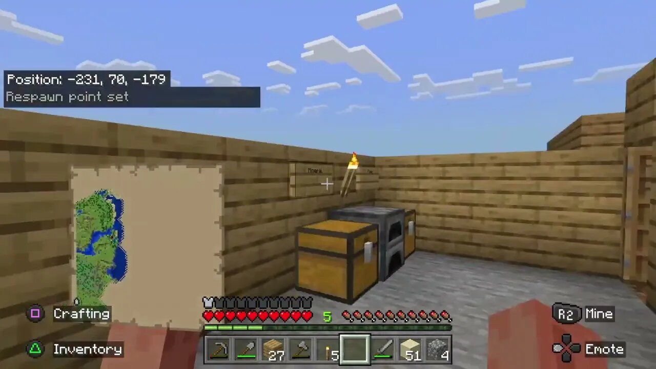 Minecraft: New Beginnings Part 3-Updating The Home