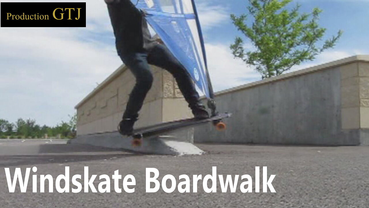 Windskate Boardwalk : Freestyle windskating