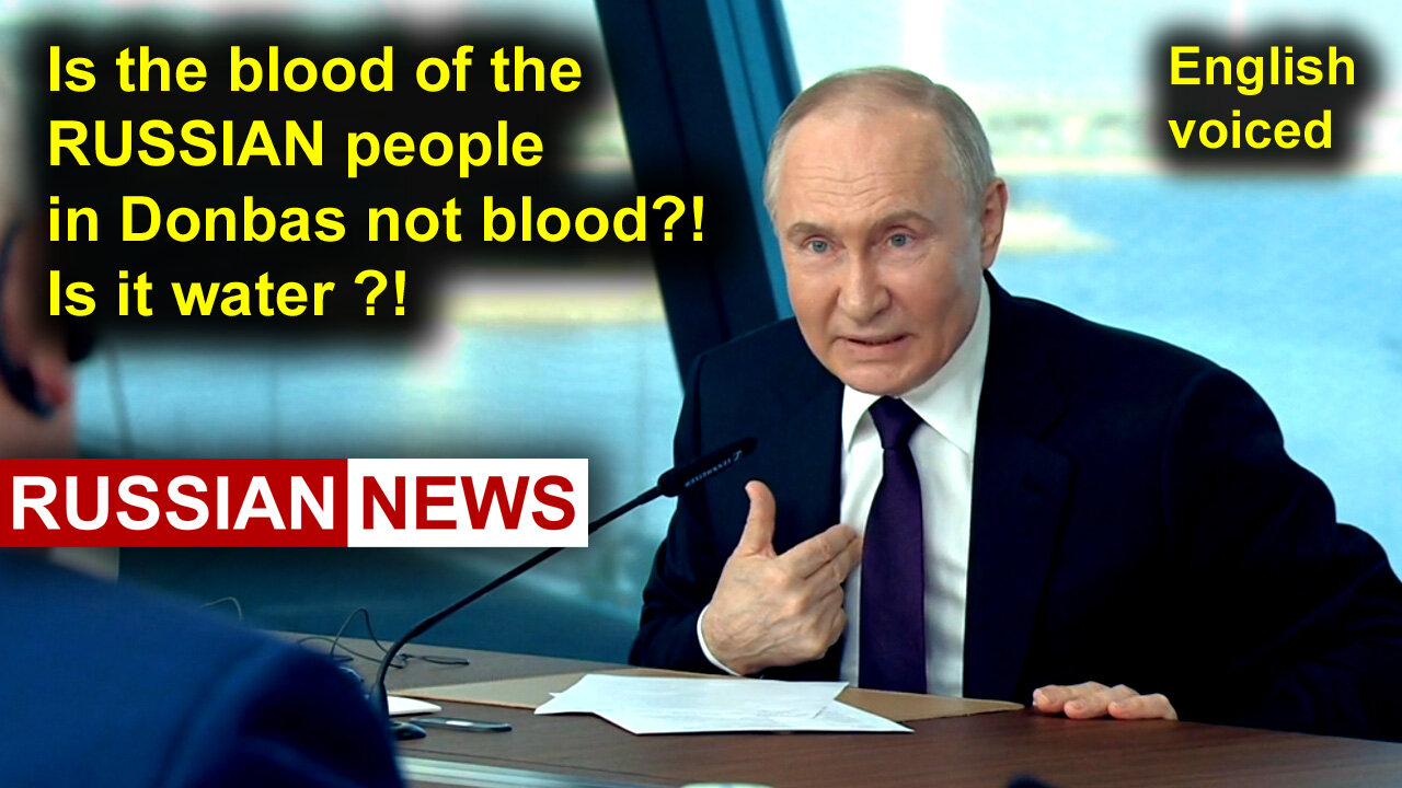 Putin: The West doesn’t want to remember: how did the war in Ukraine begin?!