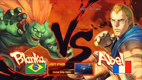 Street Fighter 4 Play As Blanka On Ps3