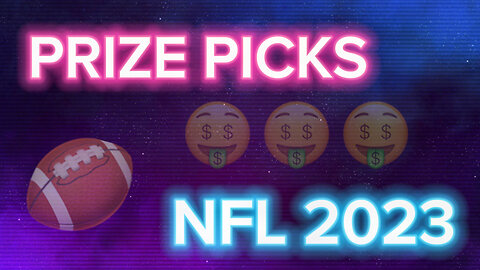 PRIZE PICKS NFL 2023 | PROP PICKS | NFL SZN PICKS | 4 PICKS | BDFS 🏈