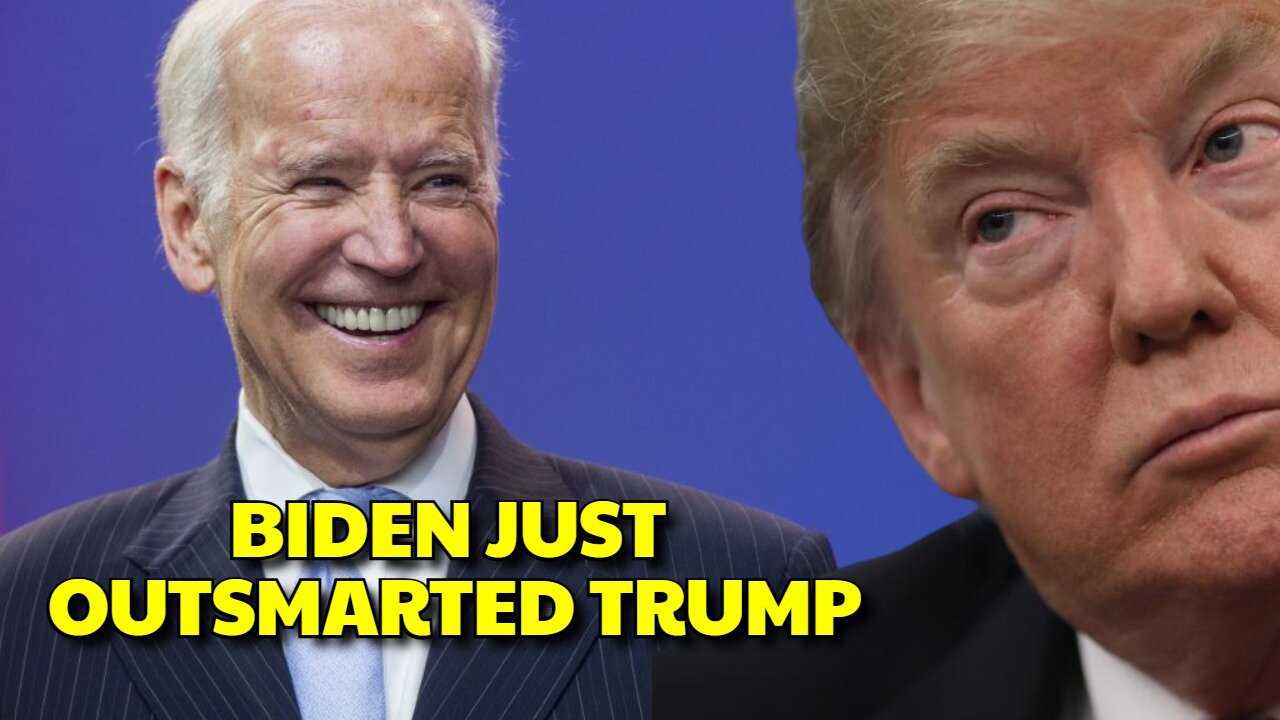 BIDEN JUST OUTSMARTED TRUMP, THIS IS UNBELIEVABLE