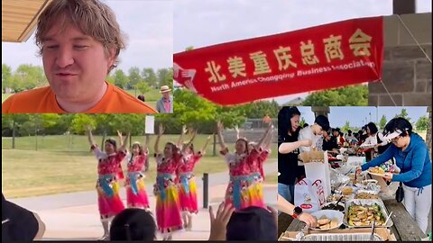 在加拿大参加重庆商会活动，美食和舞蹈让老外误以为自己是在中国