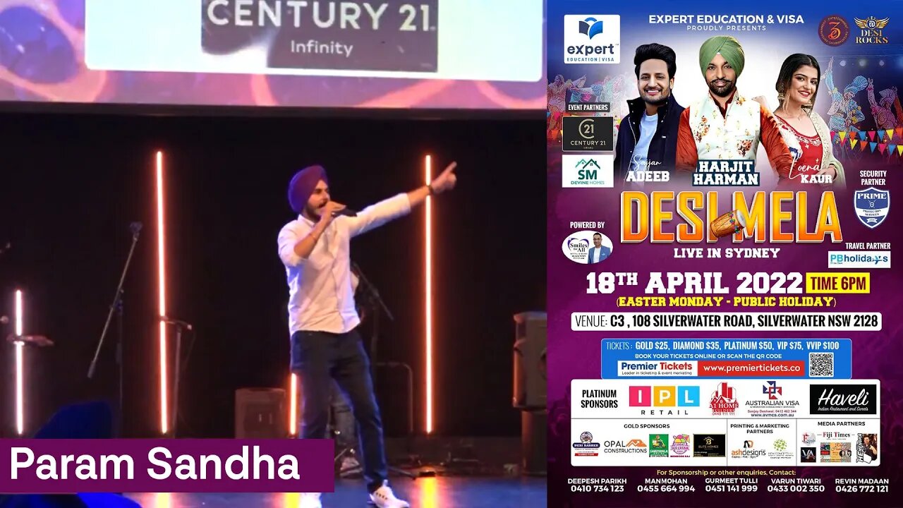 Param Sandhar Performance | Desi Mela