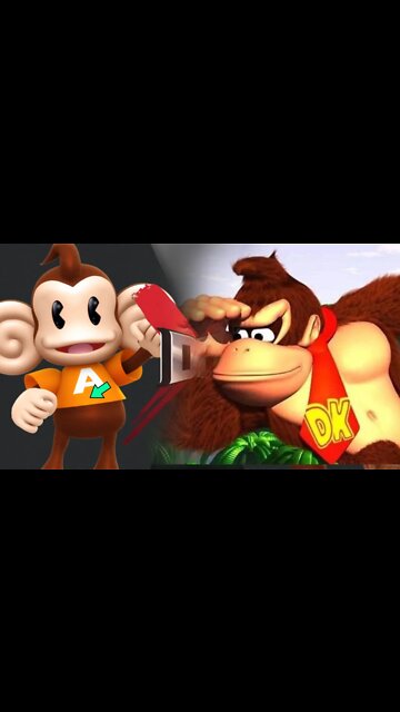 Queria donkey Kong mas ganhei monkey ball