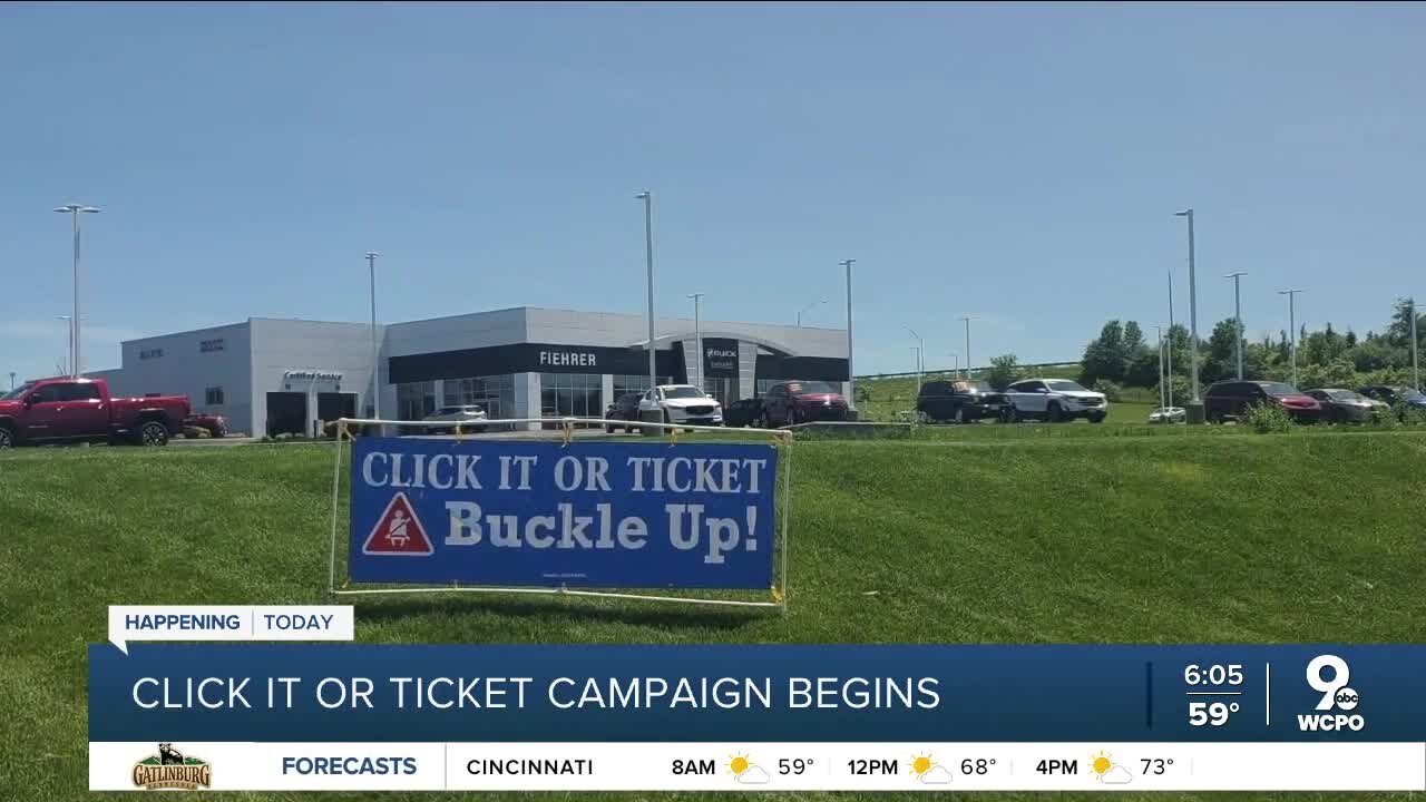 Click it or Ticket campaign begins this week