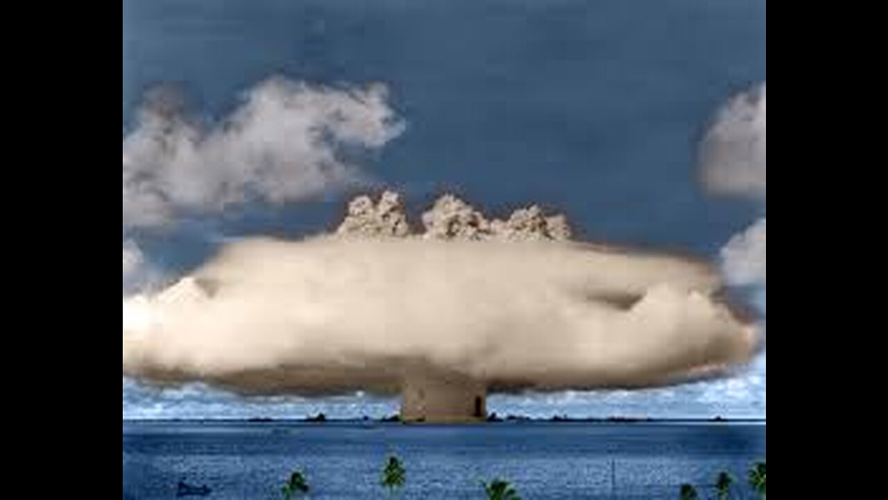 -150 METER UNCUT FOOTAGE OF UNDERWATER ATOMIC BLAST 1958