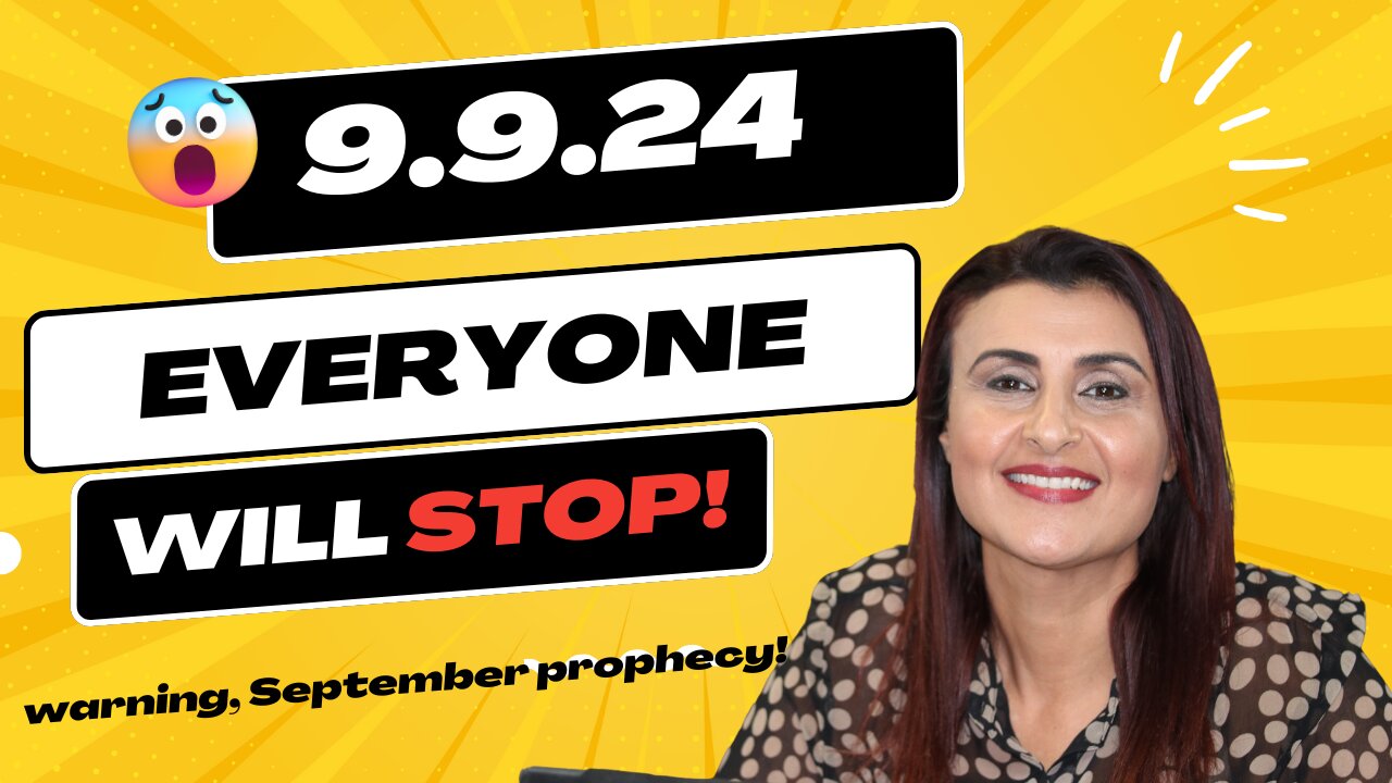 Everyone Will Stop! 9.9.24 #propheticword #love #fyp