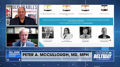 Dr. Peter McCullough: Don't Trust The VAX-Syndicate, Take Control at TWC.Health/Godzilla