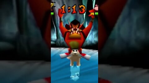 Crash Bash - Tiny Tiger Polar Push Victory Dance (Victory Animation)