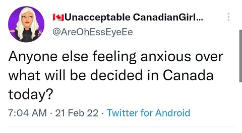 CANADIAN TO VOTE ON THE "EMERGENCIES ACT" TODAY, TRUTH SOCIAL BEGINS, JEAN LUC EPSTIENED HIMSELF🙄