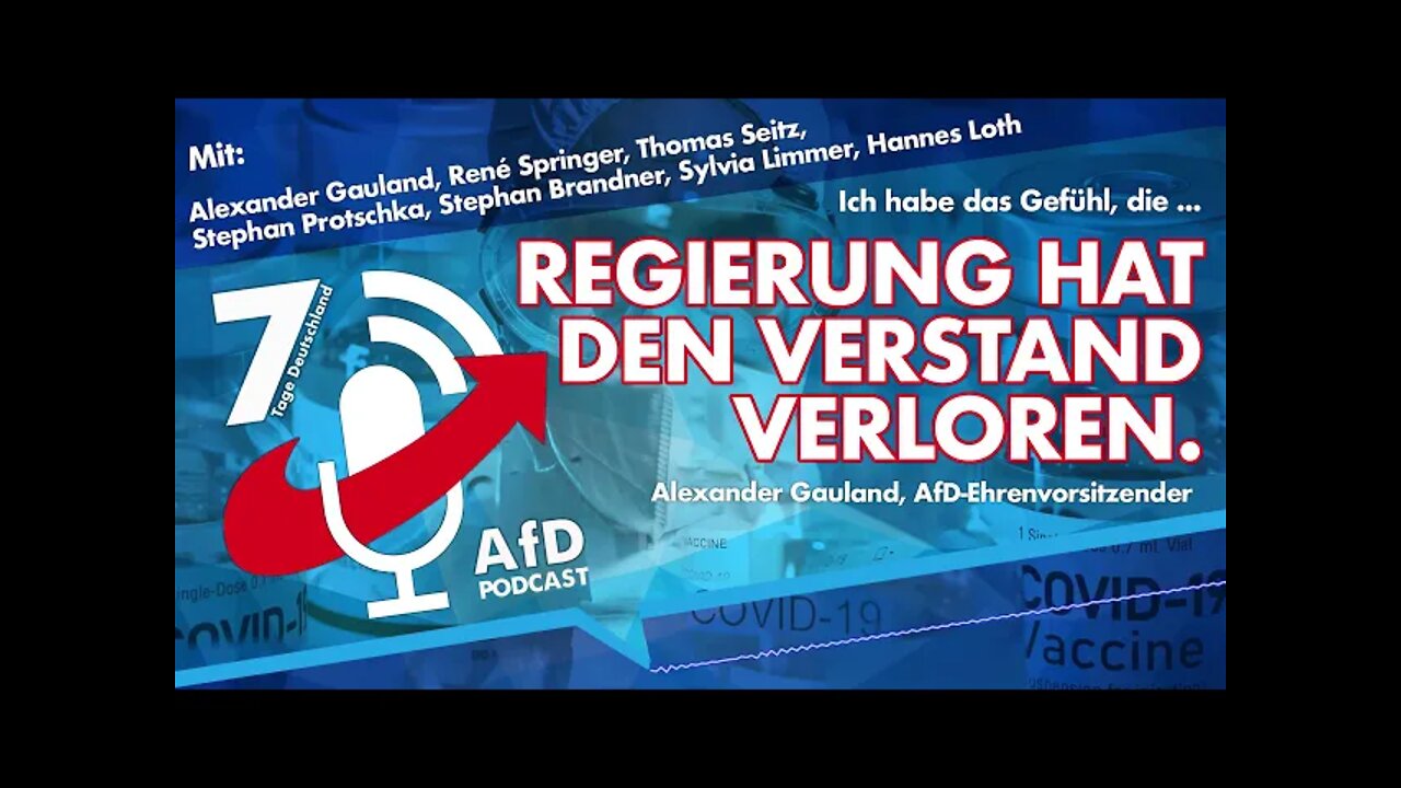 7 Tage Deutschland 1221 – die neueste Ausgabe des AfD-Wochenendpodcasts