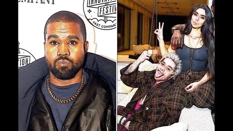 Kanye West raps on his new song that God saved him from the car crash to beat Pete Davidson A**!!!