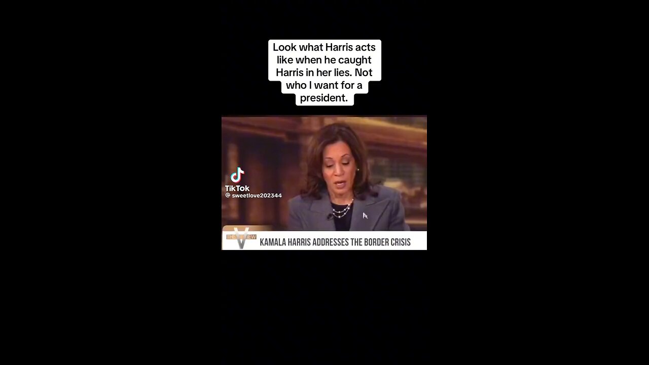 Kamala Caught Lying 2024