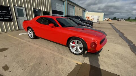 Tulsa Auto Wraps | White Glove Auto | Red Dodge