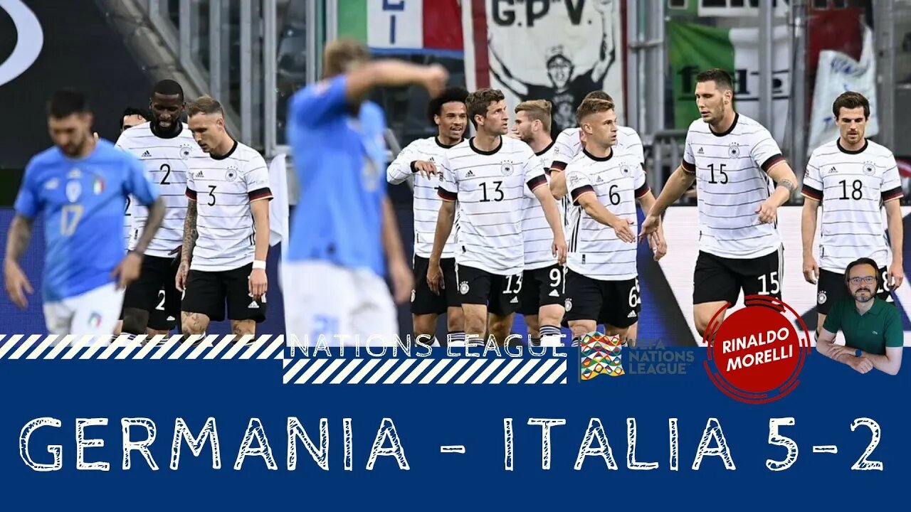 GERMANIA-ITALIA 5-2, chiudiamo male la stagione. Il postpartita di Rinaldo Morelli 14.06.2022