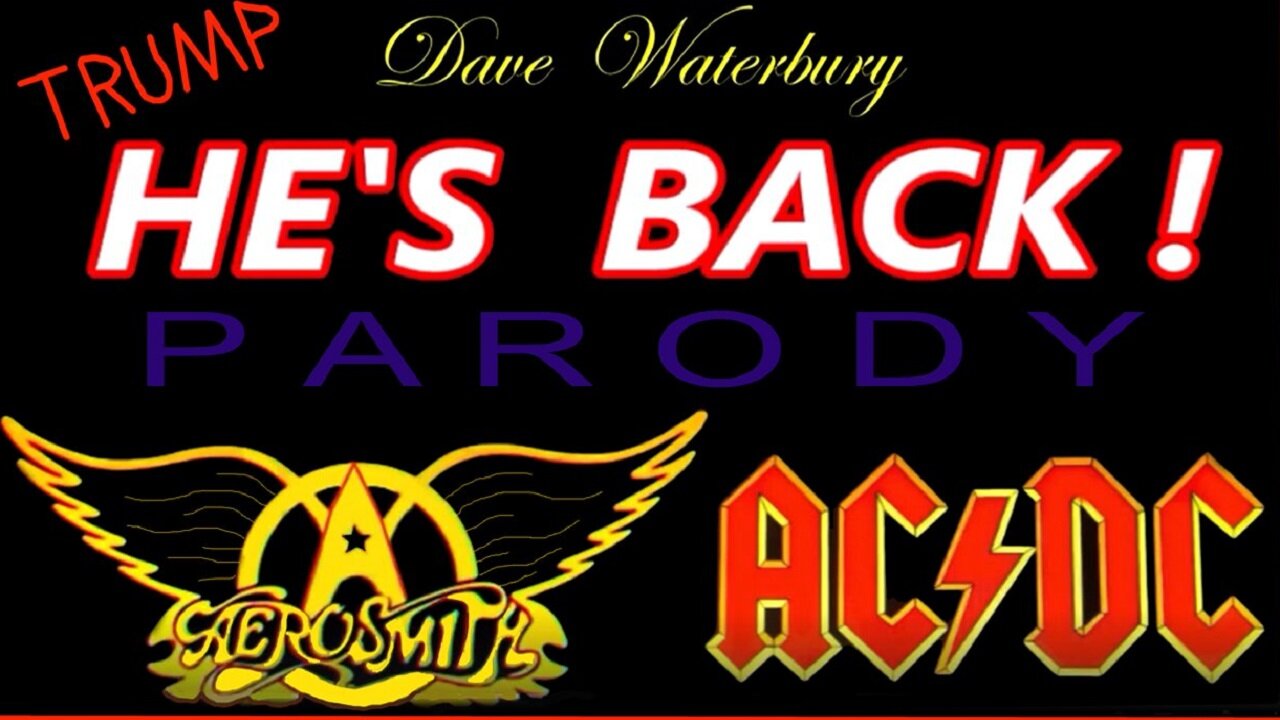 "TRUMP's BACK !!" - Rock parodies of AC-DC and AEROSMITH