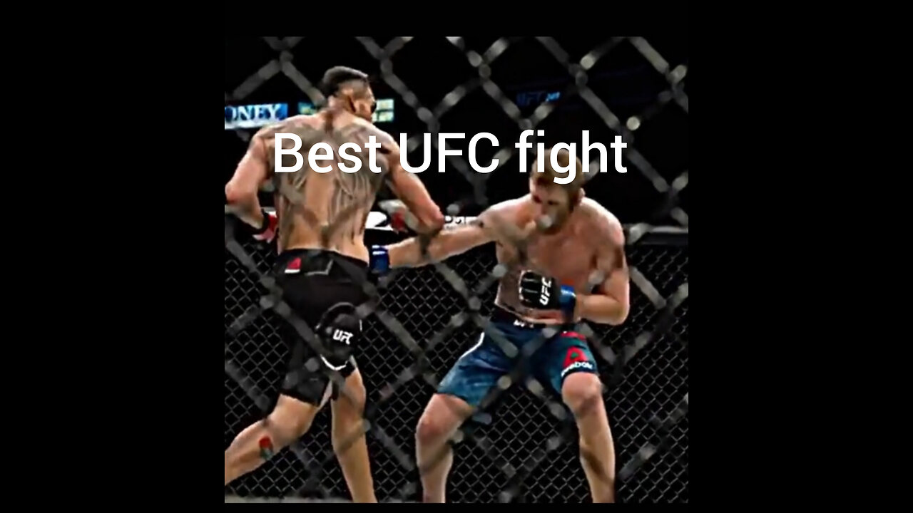 Best UFC fight ever,bloody ring