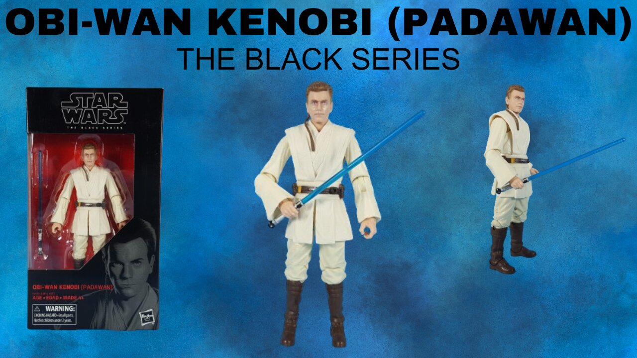 Star Wars Obi-Wan Kenobi (Padawan) The Black Series.