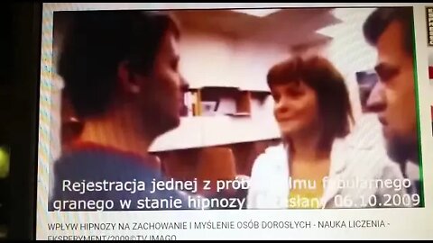 HIPNOZA EKSPERYMENTALNA- STANY TRANSOWE PSYCHOMANIPULACJI W MEDIACH W NAUCE I ZABAWIE DO FILMU