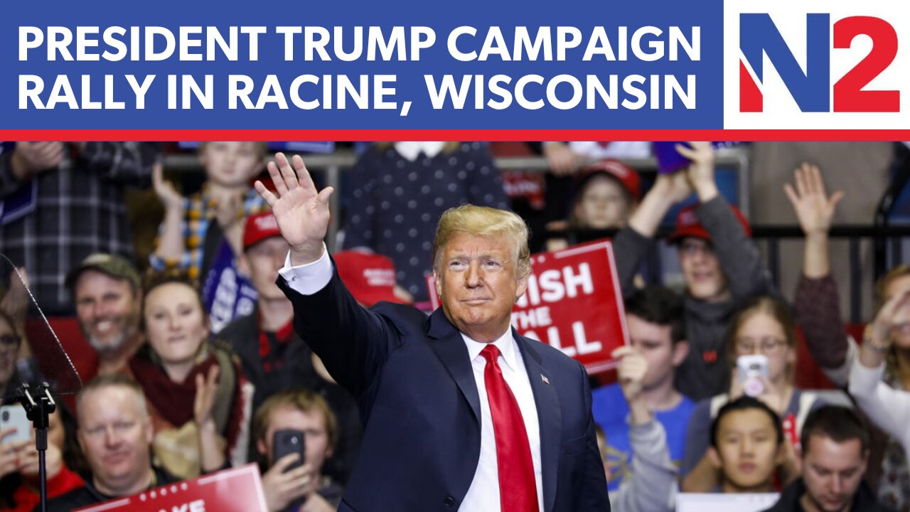 LIVE: President Donald Trump campaign rally in Racine, Wisconsin | NEWSMAX2