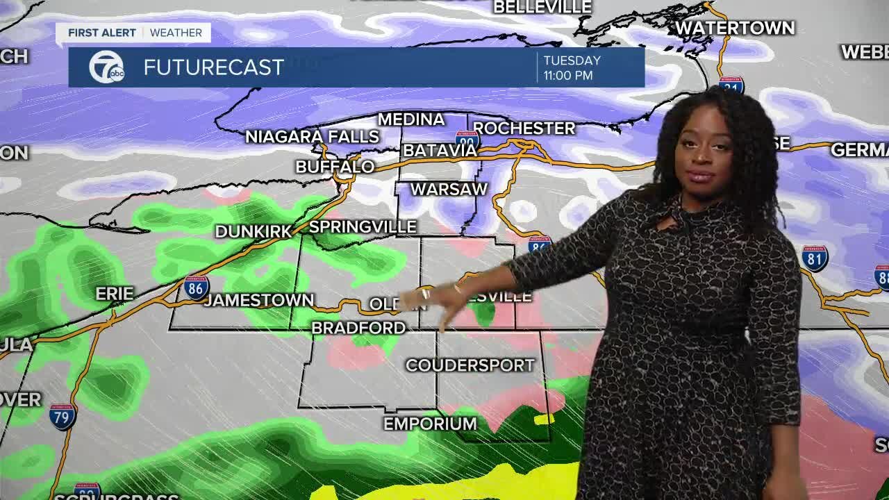 7 First Alert Forecast 12 p.m. Update, Tuesday, December 28