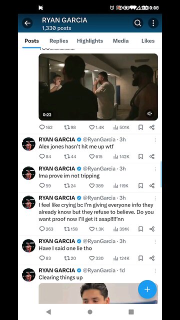 Ryan Garcia Now Deleted Tweets #1