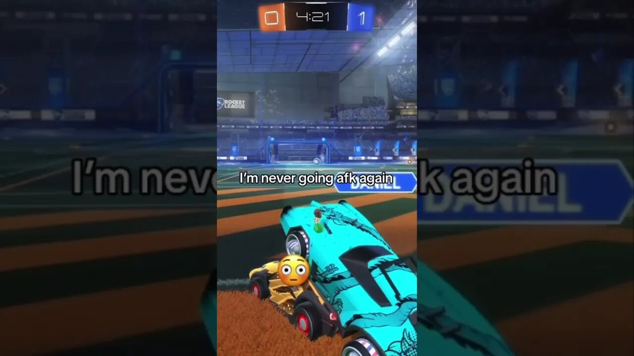 I was afk and this happened… #rocketleague