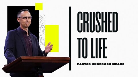 “Crushed to Life”Smyrna the Persecuted Church - Revelation 2:8-11