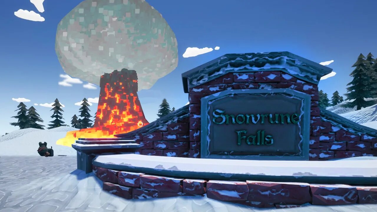 Nuke Mining SNOWRUNE Falls hydroneer 2.0