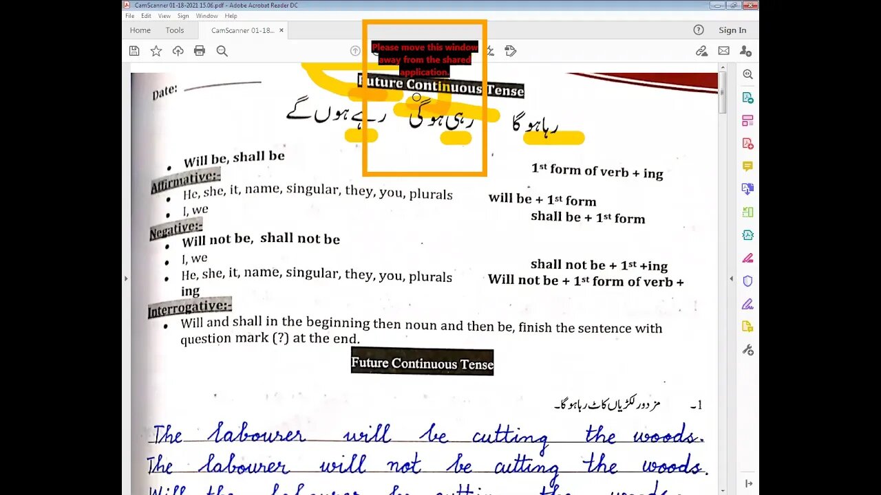 Eng B Class 5 18 01 2021