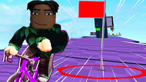 BLIJAHBART TAKES ON BICYCLE OBSTACLE COURSE IN ROBLOX