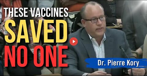 THESE VACCINES SAVED NO ONE!” DR PIERRE KORY UNLOADS THE TRUTH ON THE WISCONSIN STATE LEGISLATURE